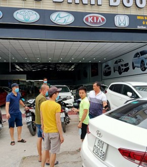 Hình ảnh giao dịch mùa Covid tại Siêu thị ô tô Bình Dương